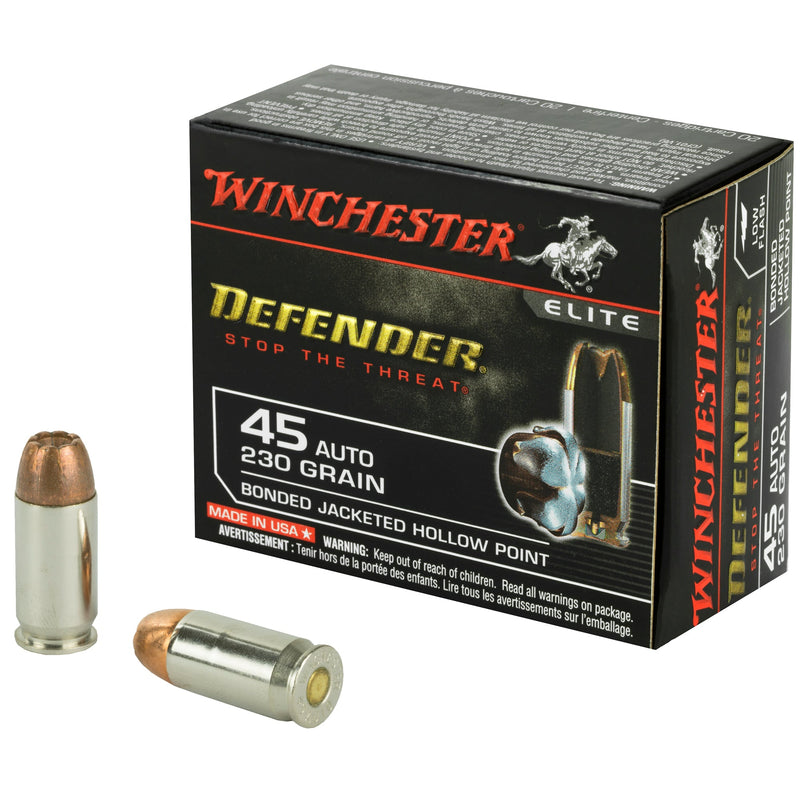 Load image into Gallery viewer, WIN DEFENDER 45ACP 230GR JHP 20/200 - WNS45PDB - Marksmans Corner
