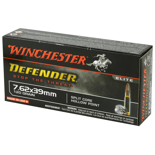 WIN DEFENDER 762X39 120GR HP 20/200 - WNS76239PDB - Marksmans Corner