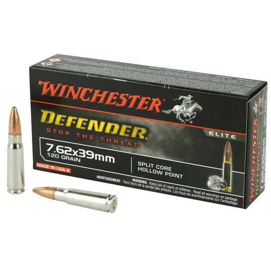 WIN DEFENDER 762X39 120GR HP 20/200 - WNS76239PDB - Marksmans Corner