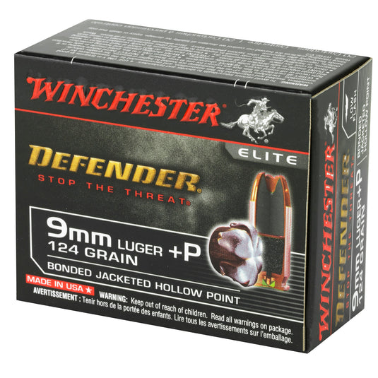 WIN DEFENDER 9MM+P 124GR JHP 20/200 - WNS9MMPDB - Marksmans Corner