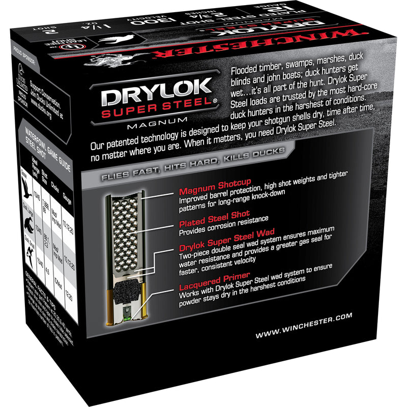 Load image into Gallery viewer, WIN DRYLOK MAG 12GA 2.75 #2 25/250 - WNXSM122 - Marksmans Corner
