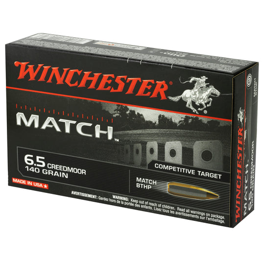 WIN MATCH 6.5 CREEDMOOR BTHP 20/200 - WNS65CM - Marksmans Corner