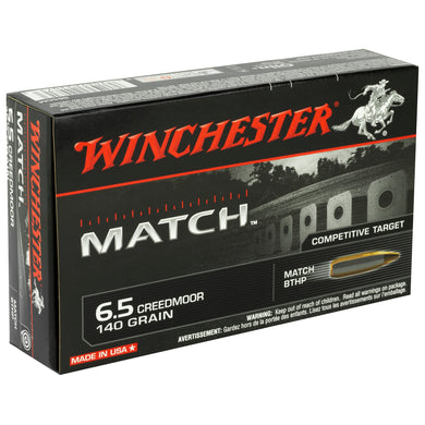 WIN MATCH 6.5 CREEDMOOR BTHP 20/200 - WNS65CM - Marksmans Corner