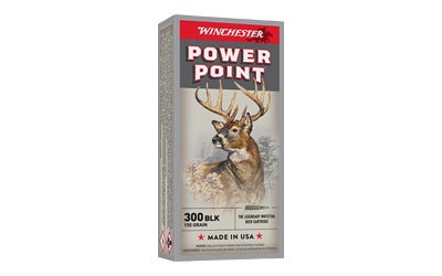 WIN POWER POINT 300BLK 150GR 20/200 - WNX300BLK - Marksmans Corner