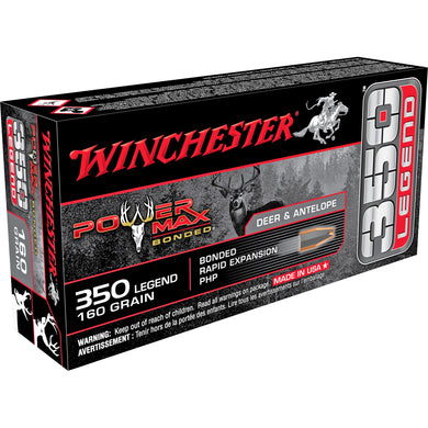 WIN POWERMAX 350LEG 160GR 20/200 - WNX3501BP - Marksmans Corner