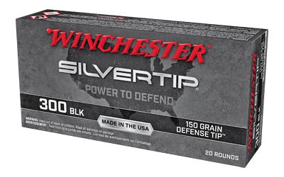 WIN SILVERTIP 300 BLK 150GR 20/200 - WNW300ST - Marksmans Corner