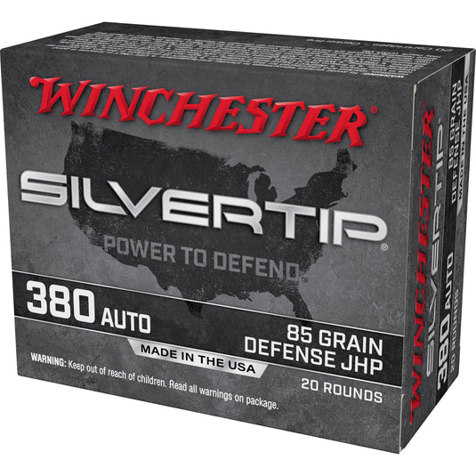 WIN SILVERTIP HP 380AUTO 85GR 20/200 - WNW380ST - Marksmans Corner