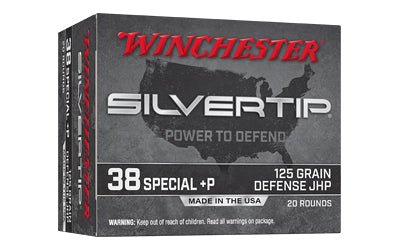 WIN SLVRTIP 38SPL+P 125GR JHP 20/200 - WNW38PST - Marksmans Corner