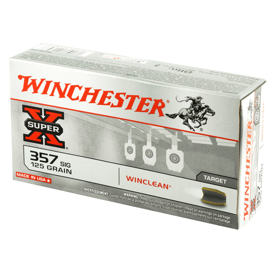 WIN SPRX WINCLEAN 357SIG 125GR 50/ - WNWC357SIG - Marksmans Corner