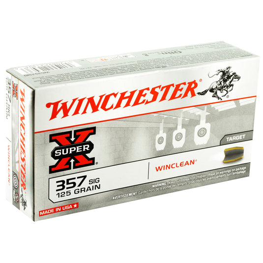 WIN SPRX WINCLEAN 357SIG 125GR 50/ - WNWC357SIG - Marksmans Corner