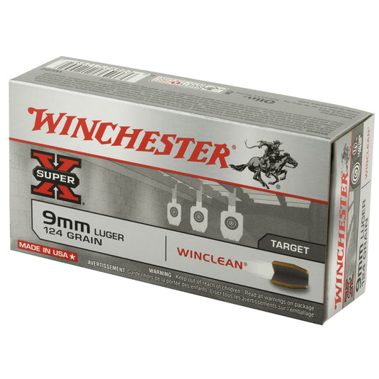 WIN SPRX WINCLEAN 9MM 124GR 50/500 - WNWC92 - Marksmans Corner