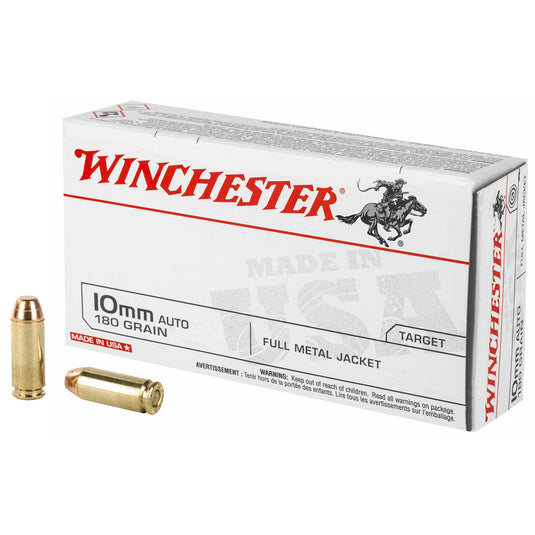 WIN USA 10MM 180GR FMJ 50/500 - WNUSA10MM - Marksmans Corner