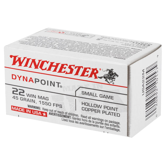 WIN USA 22 WMR 45GR DYNAPNT 50/2000 - WNUSA22MBX - Marksmans Corner