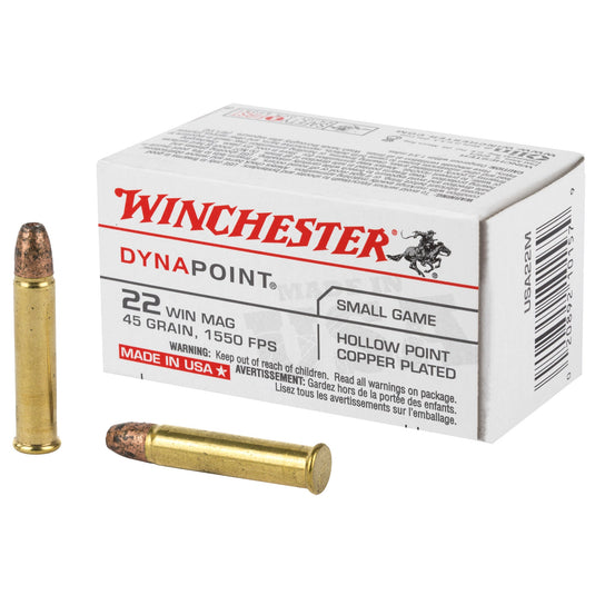 WIN USA 22 WMR 45GR DYNAPNT 50/2000 - WNUSA22MBX - Marksmans Corner