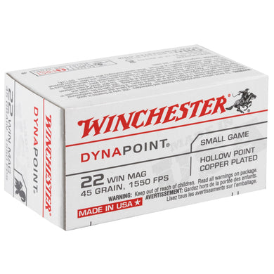 WIN USA 22 WMR 45GR DYNAPNT 50/2000 - WNUSA22MBX - Marksmans Corner