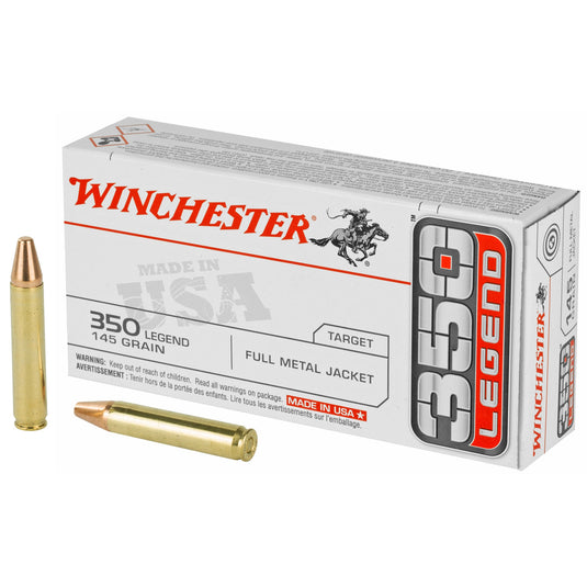 WIN USA 350 LEGEND 145GR FMJ 20/200 - WNUSA3501 - Marksmans Corner