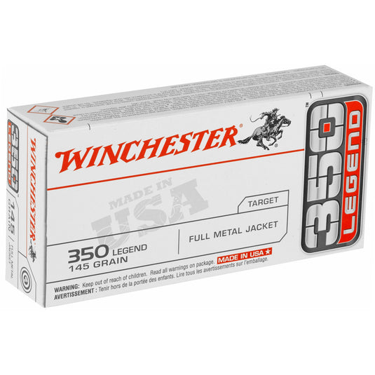 WIN USA 350 LEGEND 145GR FMJ 20/200 - WNUSA3501 - Marksmans Corner