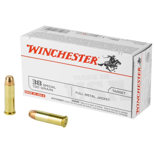 WIN USA 38SPL 130GR FMJ 50/500 - WNQ4171BX - Marksmans Corner