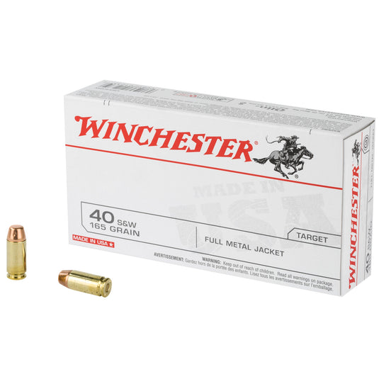 WIN USA 40SW 165GR FMJ 50/500 - WNUSA40SWBX - Marksmans Corner