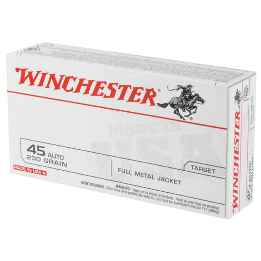 WIN USA 45ACP 230GR FMJ 50/500 - WNQ4170BX - Marksmans Corner