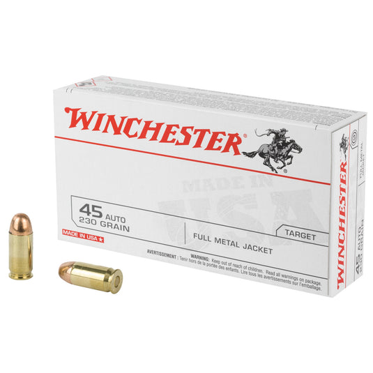 WIN USA 45ACP 230GR FMJ 50/500 - WNQ4170BX - Marksmans Corner