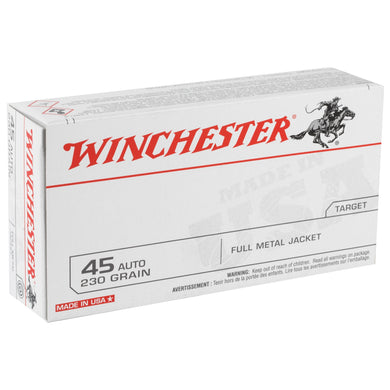 WIN USA 45ACP 230GR FMJ 50/500 - WNQ4170BX - Marksmans Corner