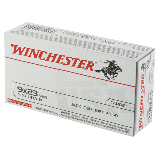 WIN USA 9X23WIN 124GR JSP 50/500 - WNQ4304BX - Marksmans Corner