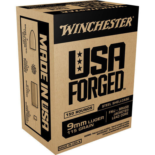 WIN USA FRGD 9MM 115GR FMJ 1000RD - WNWIN9SK - Marksmans Corner