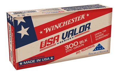 WIN USA VALOR 300 BLK 200GR 20/200 - WNUSAV300BX - Marksmans Corner