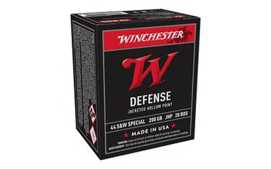 WIN USA WHITE BX 44S&W 200GR 20/200 - WNUSA44SWJHP - Marksmans Corner