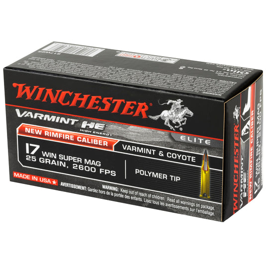 WIN VARMINT HE 17WSM 25GR PT 50/500 - WNS17W25 - Marksmans Corner