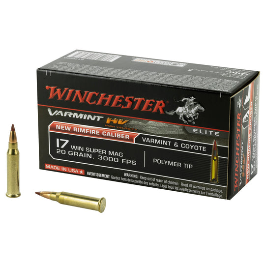 WIN VARMINT HV 17WSM 20GR PT 50/500 - WNS17W20 - Marksmans Corner