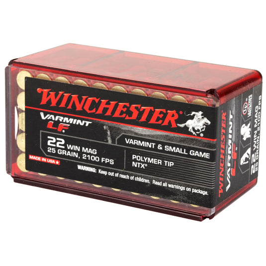 WIN VARMINT LF 22WMR 25GR NTX 50/ - WNX22MHLF - Marksmans Corner