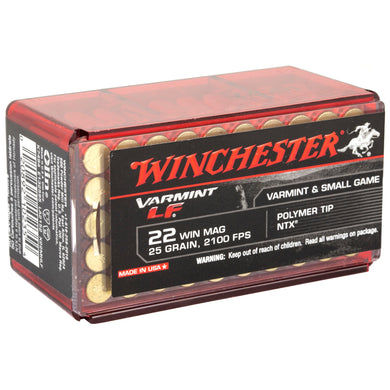 WIN VARMINT LF 22WMR 25GR NTX 50/ - WNX22MHLF - Marksmans Corner