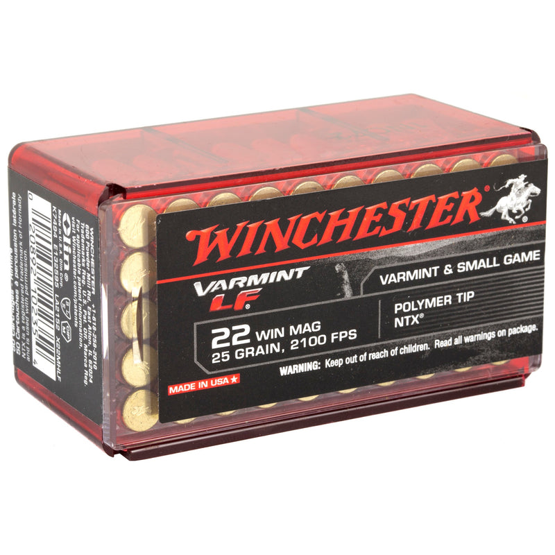 Load image into Gallery viewer, WIN VARMINT LF 22WMR 25GR NTX 50/ - WNX22MHLF - Marksmans Corner
