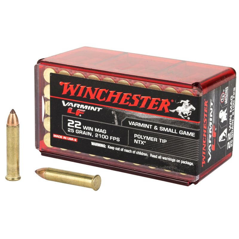 Load image into Gallery viewer, WIN VARMINT LF 22WMR 25GR NTX 50/ - WNX22MHLF - Marksmans Corner
