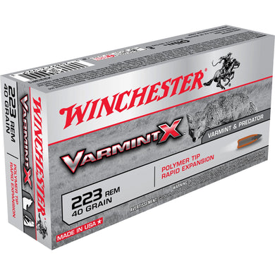 WIN VARMINT X 223 REM 55GR 20/200 - WNX223P - Marksmans Corner