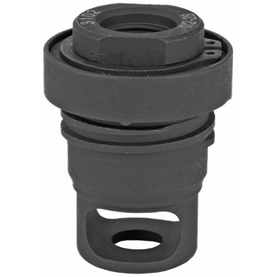 YHM MINI QD MUZZLE BRAKE 1/2X28 - YHM-3102-1MB-28A - Marksmans Corner