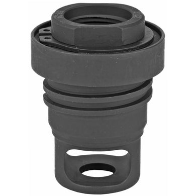 YHM MINI QD MUZZLE BRAKE 5/8X24 - YHM-3102-1MB-24A - Marksmans Corner